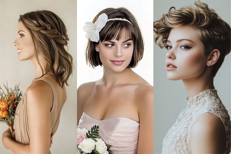 20 Gorgeous Bridesmaid Hairstyles for Short Hair: Stunning Ideas for Every Wedding Theme